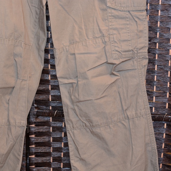 100% Cotton Eddie Bauer Fashion Fit SZ 14 Cargo Pants - Picture 4 of 7